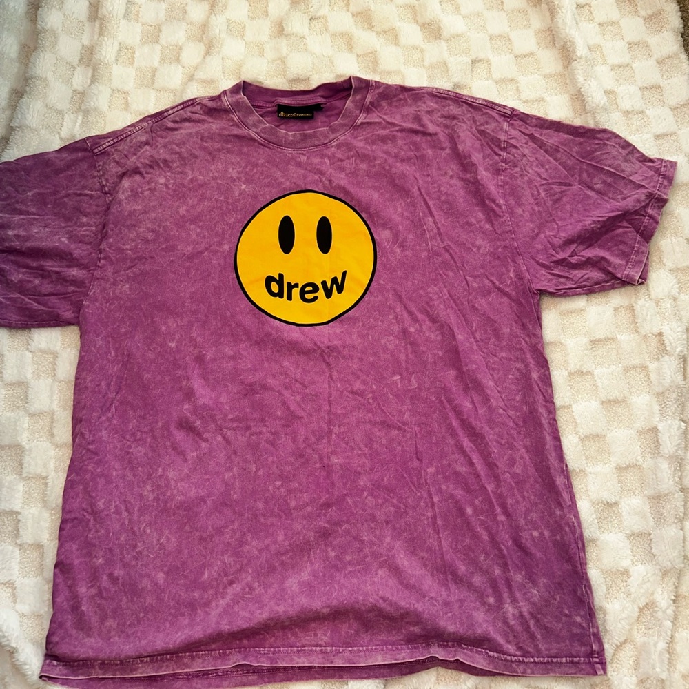 DREWHOUSE PINK ACID WASH SHIRT
